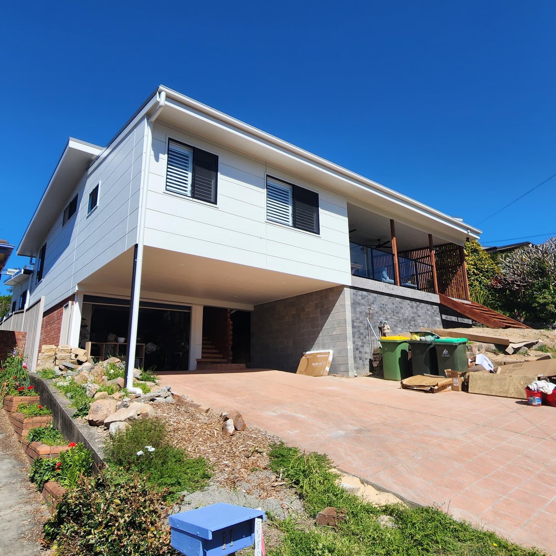 Two-storey front extension, Charlestown