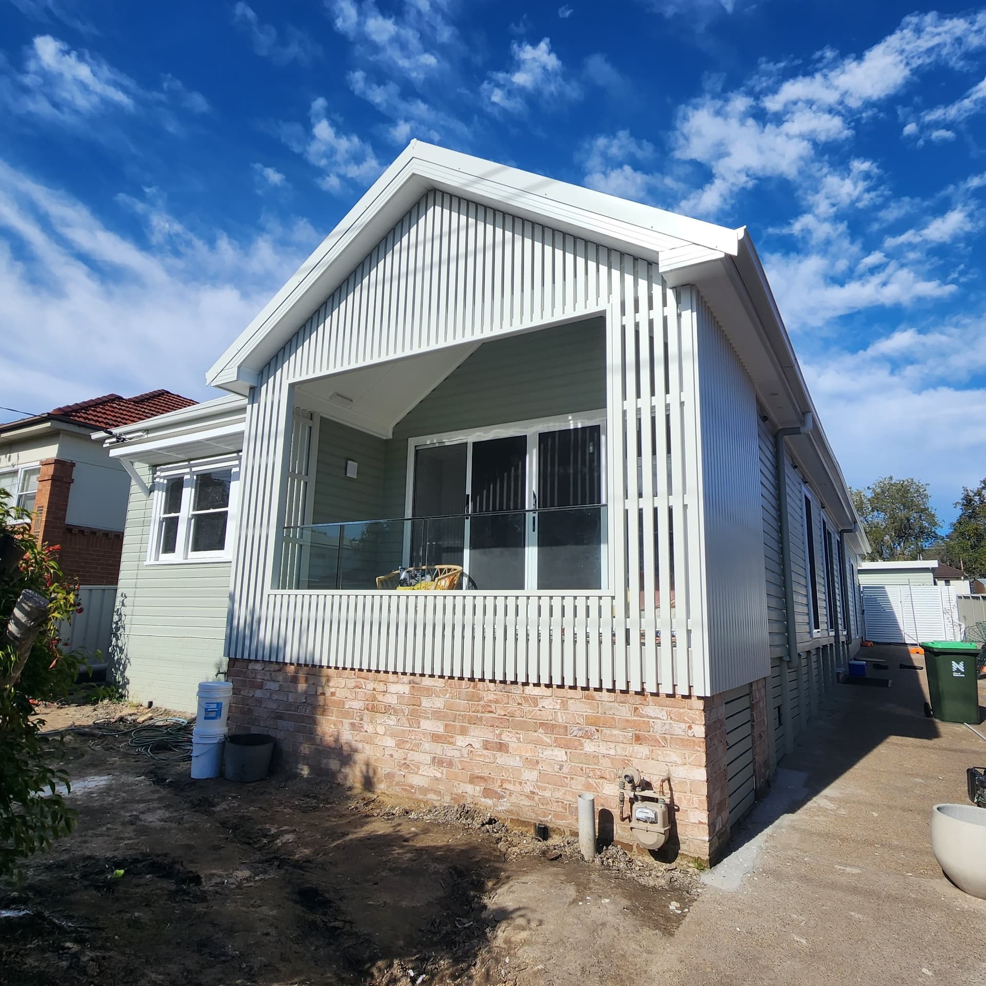 Two-storey rear extension, Cardiff