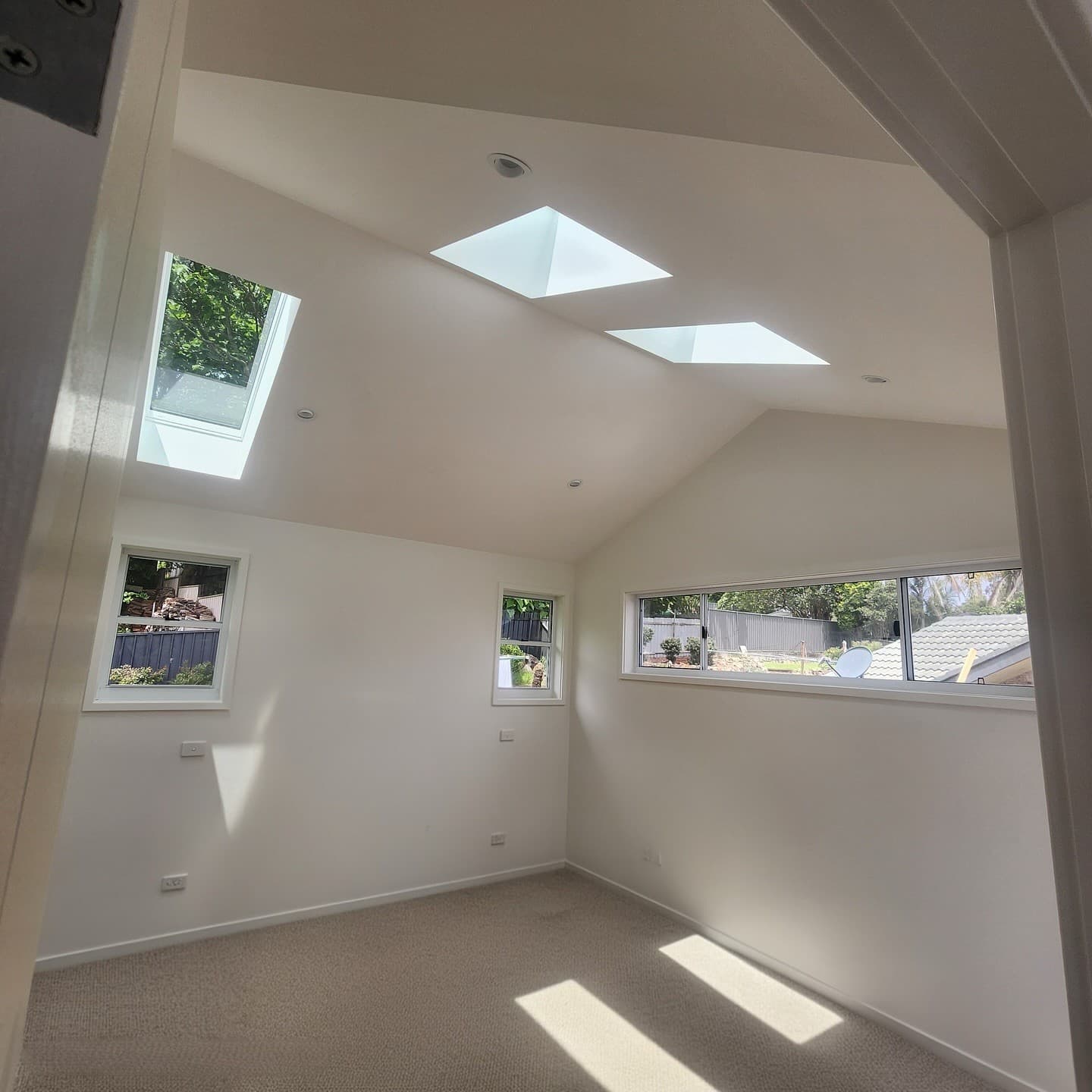Skylit room in the Cardiff extension