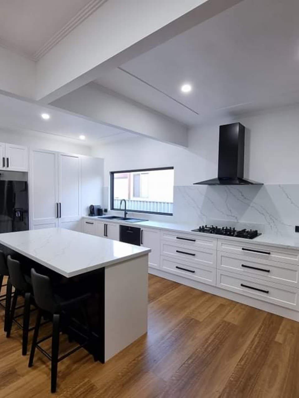 “From a bare space to the ultimate kitchen”