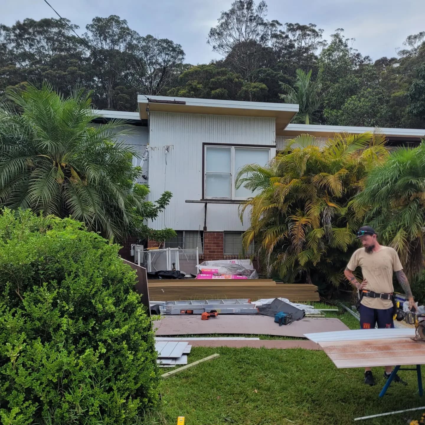 Full re-clad with new windows and verandah